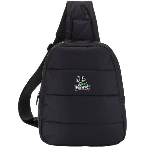 Atlanta Madhatters Hi Love Puffer Crossbody Backpack (E2022-BAG)