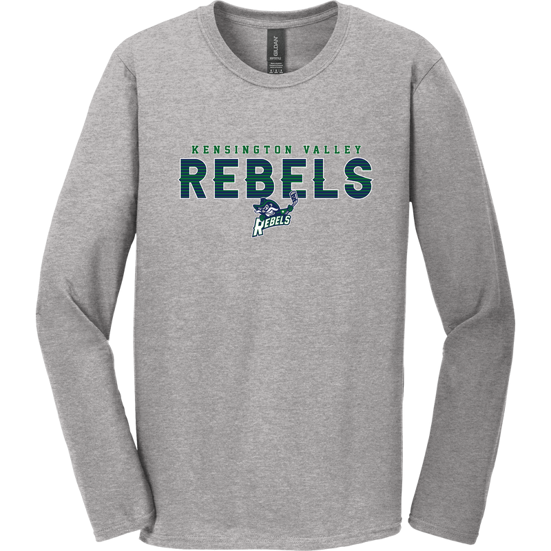 Kensington Valley Rebels Softstyle Long Sleeve T-Shirt