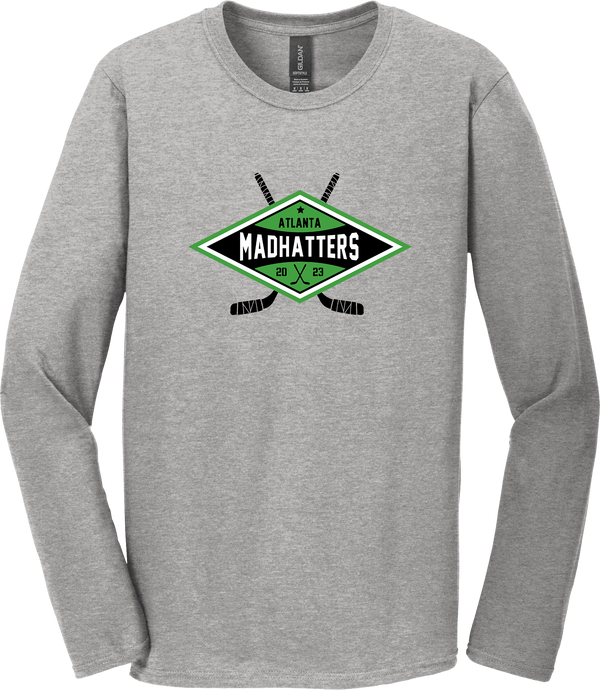 Atlanta Madhatters Softstyle Long Sleeve T-Shirt (D1905-FF)