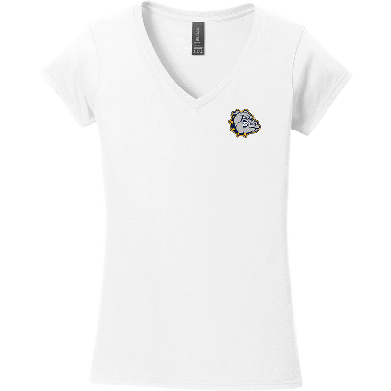 Chelsea Bulldogs Softstyle Ladies Fit V-Neck T-Shirt