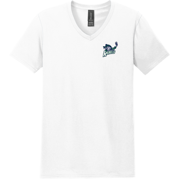 Kensington Valley Rebels Softstyle V-Neck T-Shirt