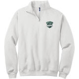 Biggby Barbarians NuBlend 1/4-Zip Cadet Collar Sweatshirt