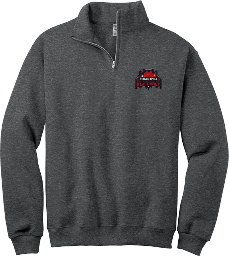 Philadelphia Resistance NuBlend 1/4-Zip Cadet Collar Sweatshirt