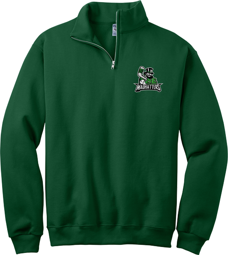 Atlanta Madhatters NuBlend 1/4-Zip Cadet Collar Sweatshirt (E1711-LC)