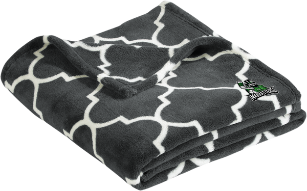 Atlanta Madhatters Ultra Plush Blanket (E1711-BAG)