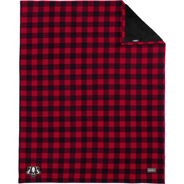 Scary Badgers Eddie Bauer Woodland Blanket