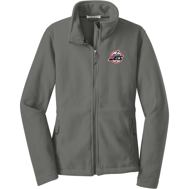 Metro Jets Ladies Value Fleece Jacket