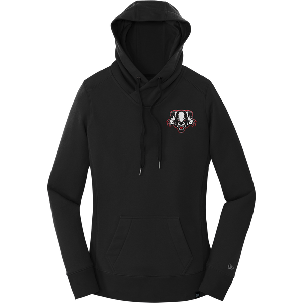 Scary Badgers New Era Ladies French Terry Pullover Hoodie