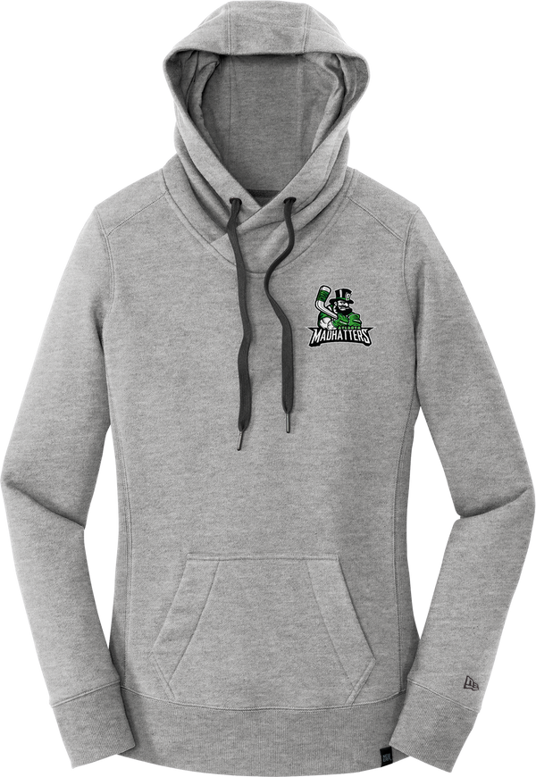 Atlanta Madhatters New Era Ladies French Terry Pullover Hoodie (E1711-LC)