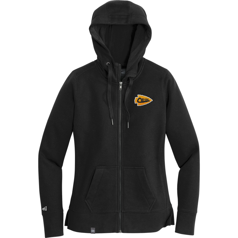 Chelsea Chiefs New Era Ladies French Terry Full-Zip Hoodie
