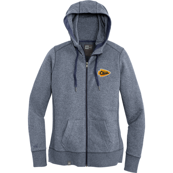 Chelsea Chiefs New Era Ladies French Terry Full-Zip Hoodie