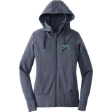 Kensington Valley Renegades New Era Ladies Tri-Blend Fleece Full-Zip Hoodie