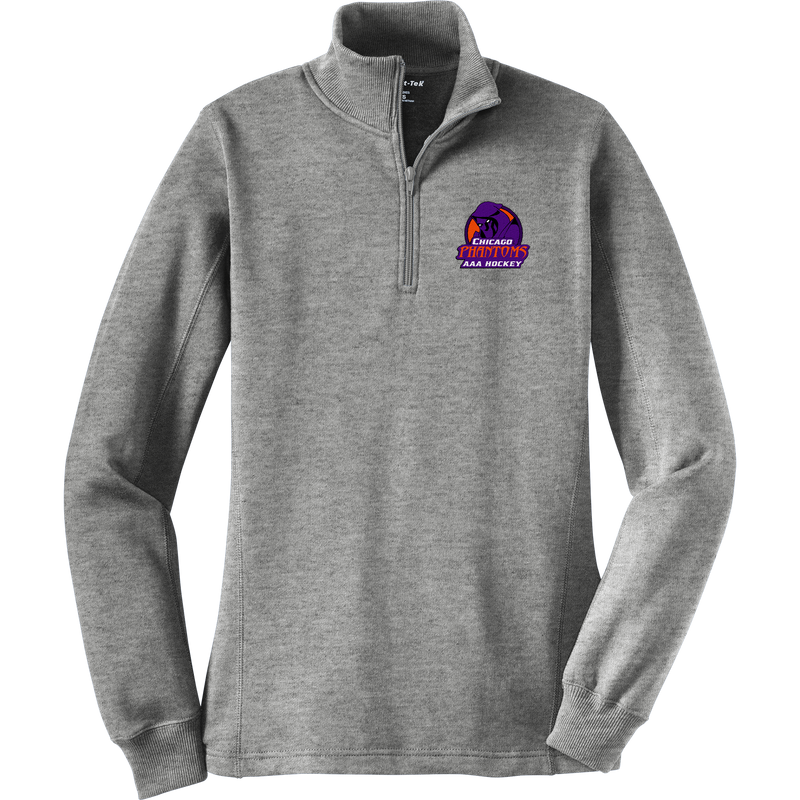 Chicago Phantoms Ladies 1/4-Zip Sweatshirt