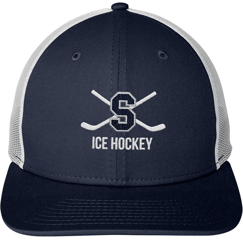 Midd South Hockey New Era Snapback Low Profile Trucker Cap
