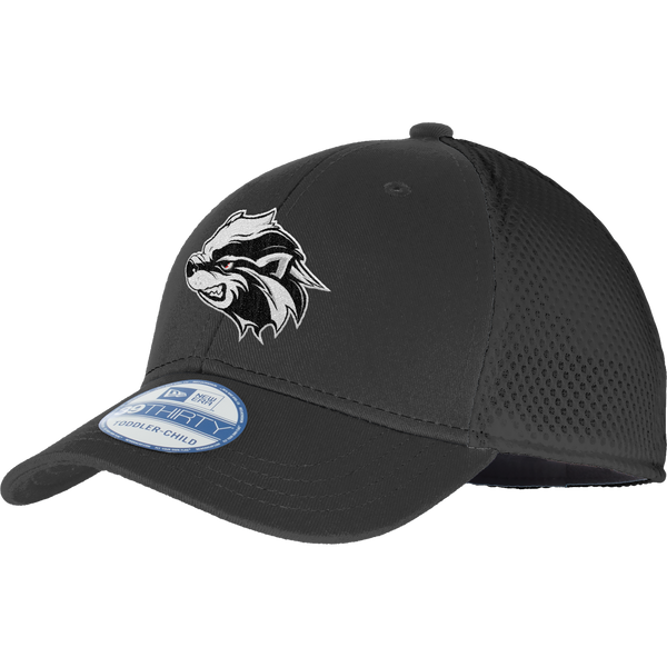 Allegheny Badgers New Era Youth Stretch Mesh Cap