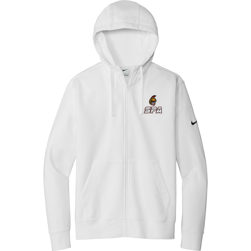 Seacoast Spartans (SPA) Nike Club Fleece Sleeve Swoosh Full-Zip Hoodie