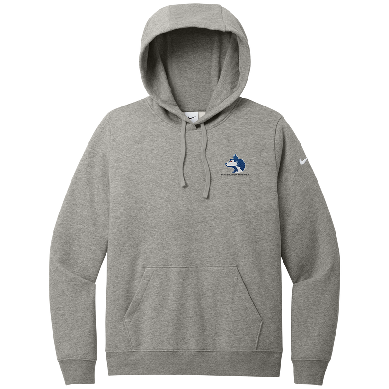 Pittsburgh Huskies Nike Women's Club Fleece Sleeve Swoosh Pullover Hoodie