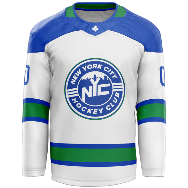 NYC Hockey Club Youth Player Cut and Sew Jersey