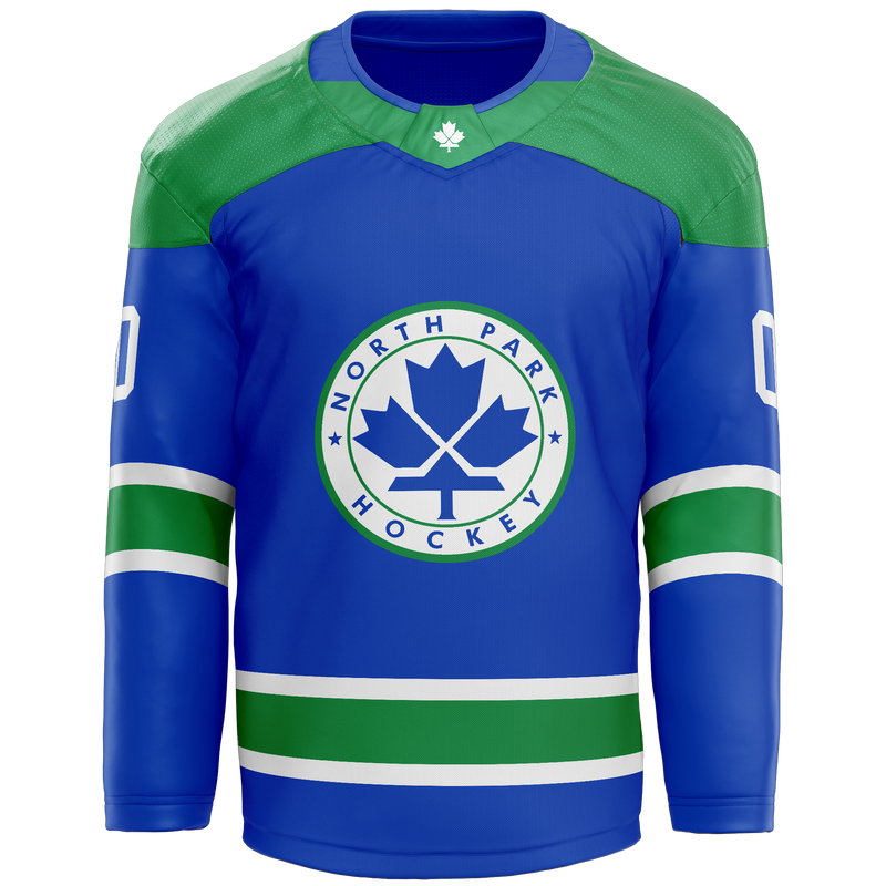 North Park Youth Goalie Cut and Sew Tackle Twill Jersey