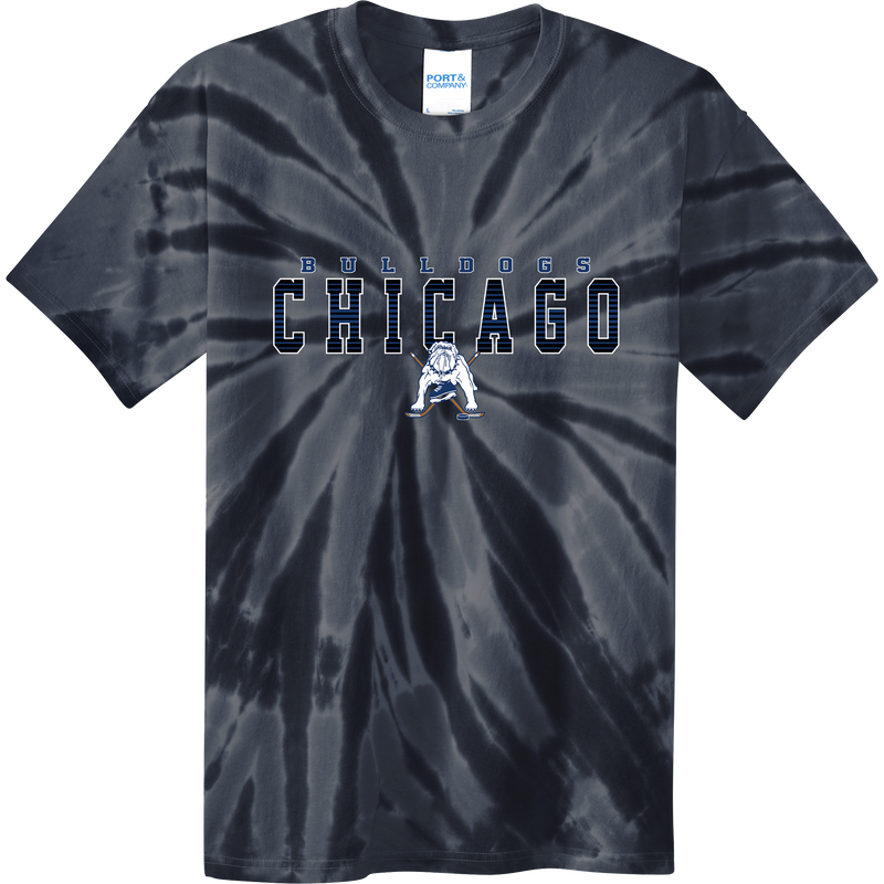 Chicago Bulldogs Youth Tie-Dye Tee