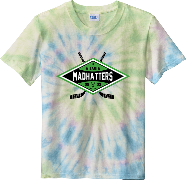 Atlanta Madhatters Youth Tie-Dye Tee (D1905-FF)