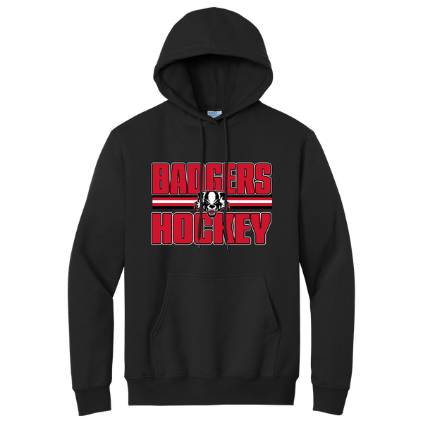 Scary Badgers Essential Fleece Pullover Hooded Sweatshirt