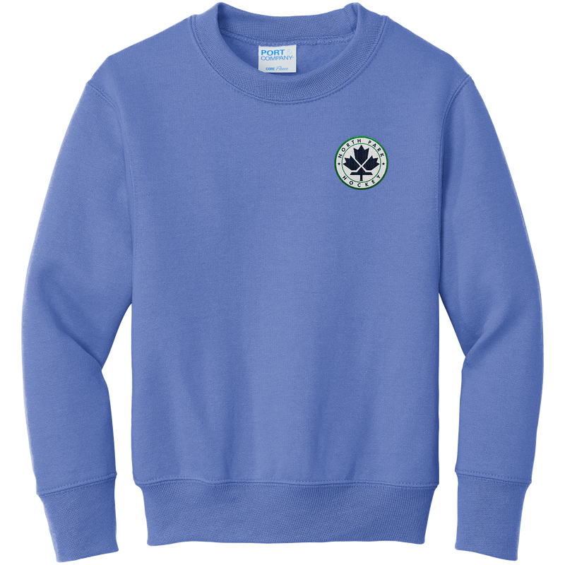 North Park Hockey Youth Core Fleece Crewneck Sweatshirt