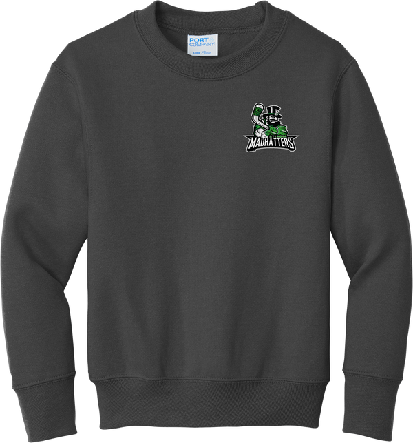 Atlanta Madhatters Youth Core Fleece Crewneck Sweatshirt (E1711-LC)