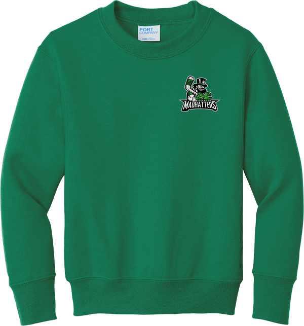 Atlanta Madhatters Youth Core Fleece Crewneck Sweatshirt (E1711-LC)