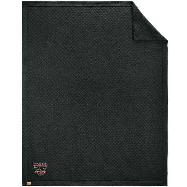 Biggby Bombers TravisMathew Diamond Quilt Blanket