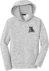 Atlanta Madhatters Youth PosiCharge Electric Heather Fleece Hooded Pullover (E1711-LC)