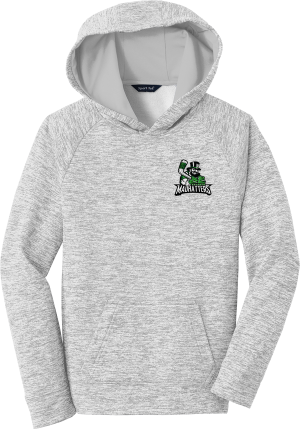 Atlanta Madhatters Youth PosiCharge Electric Heather Fleece Hooded Pullover