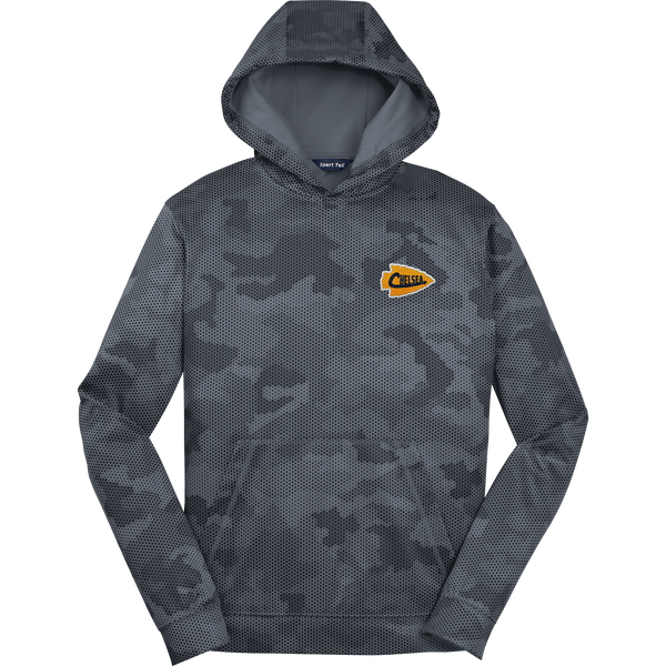 Chelsea Chiefs Youth Sport-Wick CamoHex Fleece Hooded Pullover
