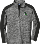 Atlanta Madhatters Youth PosiCharge  Electric Heather Colorblock 1/4-Zip Pullover (E1711-LC)
