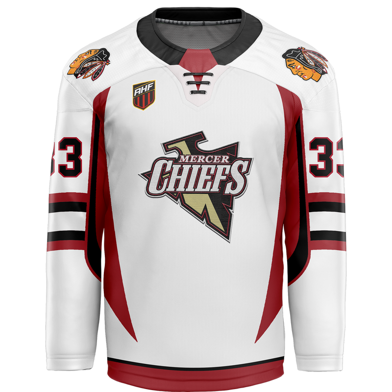 Mercer Chiefs Special Store Youth Player Cut and Sew Jersey