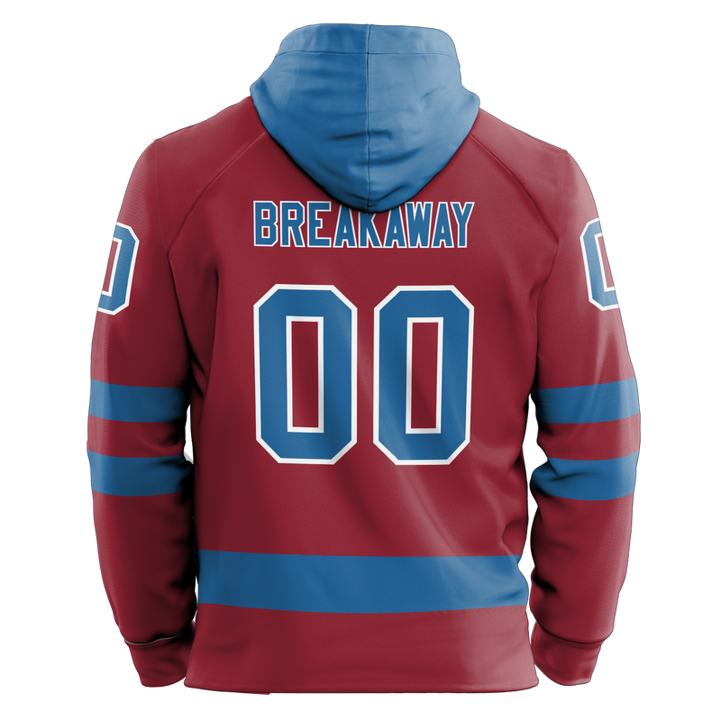 Pittsburgh Huskies Adult Sublimated Retro Hoodie